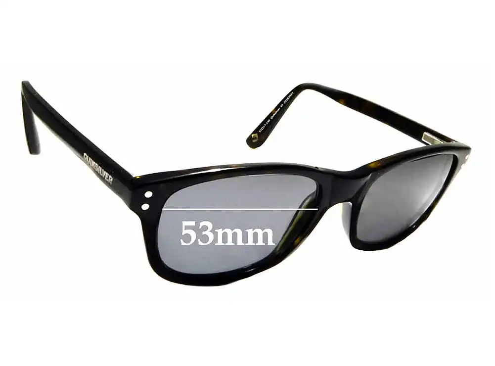 Sunglass Fix Replacement Lenses for Quiksilver 45 - 53mm Wide Sunglass Fix Replacement Lenses for Quiksilver 45 - 53mm Wide