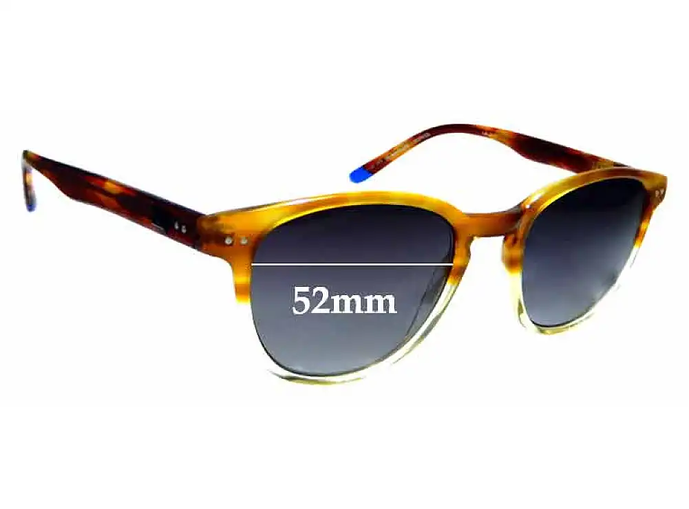 Sunglass Fix Replacement Lenses for Quiksilver QS Sun Rx 103 - 52mm Wide Sunglass Fix Replacement Lenses for Quiksilver QS Sun Rx 103 - 52mm Wide