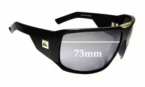 Sunglass Fix Replacement Lenses for Quiksilver The Whopper - 73mm Wide Sunglass Fix Replacement Lenses for Quiksilver The Whopper - 73mm Wide