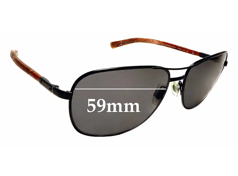 Sunglass Fix Replacement Lenses for Polo Polo PH 3076 - 59mm Wide Sunglass Fix Replacement Lenses for Polo Polo PH 3076 - 59mm Wide