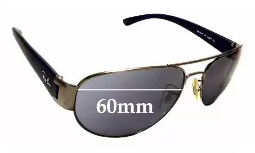 Sunglass Fix Replacement Lenses for Ray-Ban RB3448 - 60mm Wide Ray-Ban RB3448 Replacement Lenses 60mm wide