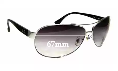 Sunglass Fix Replacement Lenses for Ray-Ban RB3464 - 67mm Wide Sunglass Fix Replacement Lenses for Ray-Ban RB3464 - 67mm Wide
