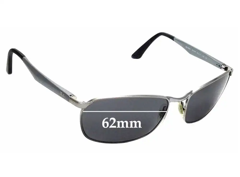 Sunglass Fix Replacement Lenses for Ray-Ban RB3534 - 62mm Wide Sunglass Fix Replacement Lenses for Ray-Ban RB3534 - 62mm Wide