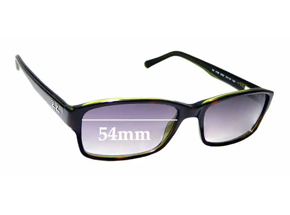 Sunglass Fix Replacement Lenses for Ray-Ban RB5169 - 54mm Wide Sunglass Fix Replacement Lenses for Ray-Ban RB5169 - 54mm Wide