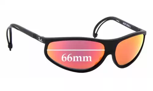 Sunglass Fix Replacement Lenses for Ray-Ban Sport Series 2 - 66mm Wide Ray-Ban Sport Series 2 Replacement Lenses 66mm wide
