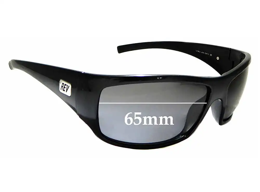 Sunglass Fix Replacement Lenses for Rev Nitro+ - 65mm Wide Sunglass Fix Replacement Lenses for Rev Nitro+ - 65mm Wide