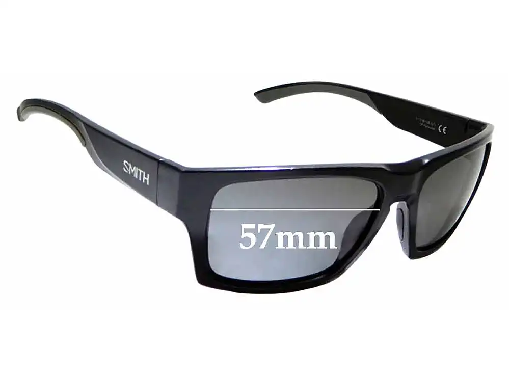 Sunglass Fix Replacement Lenses for Smith Outlier 2 - 57mm Wide Sunglass Fix Replacement Lenses for Smith Outlier 2 - 57mm Wide