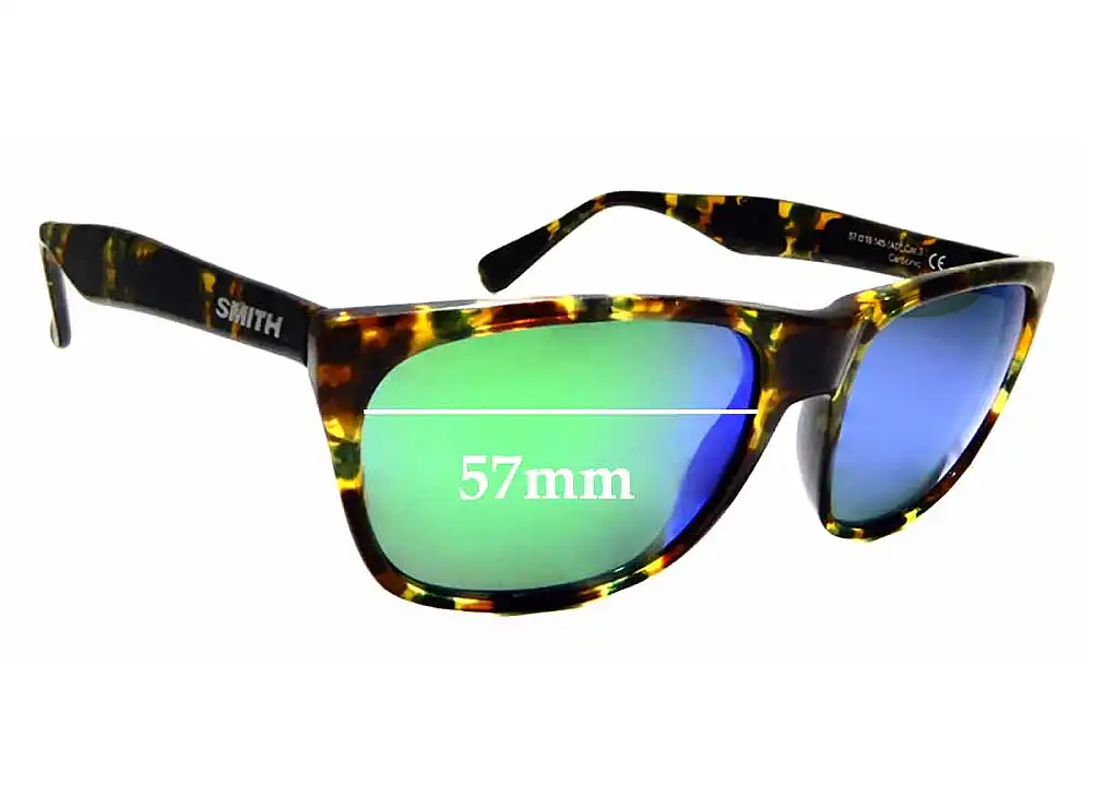Sunglass Fix Replacement Lenses for Smith Tioga - 57mm Wide Sunglass Fix Replacement Lenses for Smith Tioga - 57mm Wide