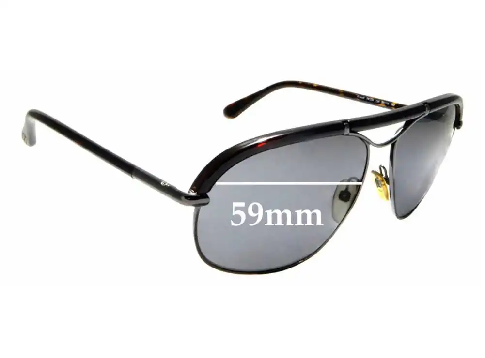 Sunglass Fix Replacement Lenses for Tom Ford Russell TF 234 - 59mm Wide Sunglass Fix Replacement Lenses for Tom Ford Russell TF 234 - 59mm Wide