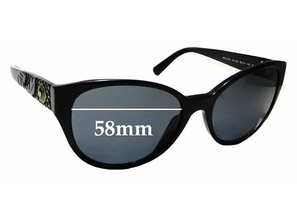 Sunglass Fix Replacement Lenses for Versace MOD 4272 - 58mm Wide Sunglass Fix Replacement Lenses for Versace MOD 4272 - 58mm Wide