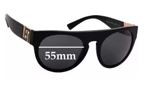 Sunglass Fix Replacement Lenses for Versace MOD 4333 - 55mm Wide Sunglass Fix Replacement Lenses for Versace MOD 4333 - 55mm Wide