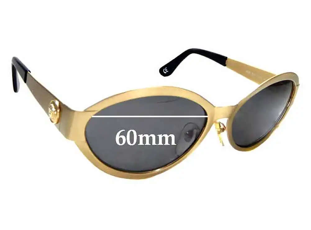 Sunglass Fix Replacement Lenses for Versace MOD S97 - 60mm Wide Sunglass Fix Replacement Lenses for Versace MOD S97 - 60mm Wide