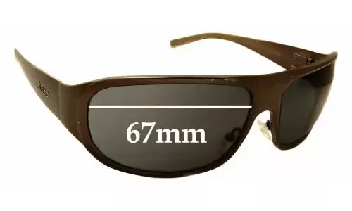 Sunglass Fix Replacement Lenses for Xezo Incognito - 67mm Wide Xezo Incognito Replacement Lenses 67mm wide
