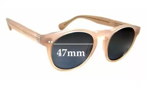 Sunglass Fix Replacement Lenses for Zeiss Scalan Theodore Sena - 47mm Wide Sunglass Fix Replacement Lenses for Zeiss Scalan Theodore Sena - 47mm Wide
