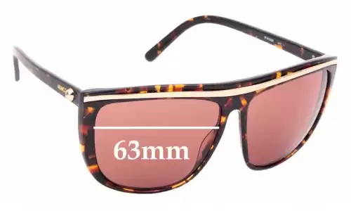 Sunglass Fix Replacement Lenses for Mimco Sportluxe - 63mm Wide Sunglass Fix Replacement Lenses for Mimco Sportluxe - 63mm Wide