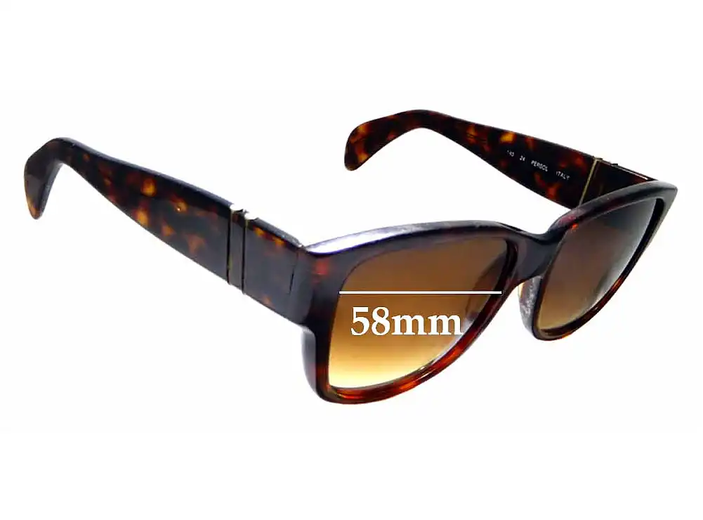 Sunglass Fix Replacement Lenses for Persol 69218 - 58mm Wide Sunglass Fix Replacement Lenses for Persol 69218 - 58mm Wide