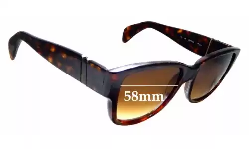 Sunglass Fix Replacement Lenses for Persol 69218 - 58mm Wide Sunglass Fix Replacement Lenses for Persol 69218 - 58mm Wide