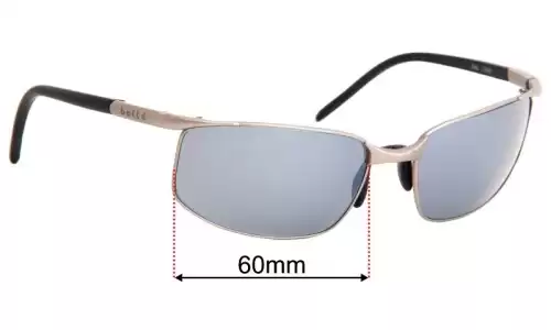 Sunglass Fix Replacement Lenses for Bolle Rally - 60mm Wide Sunglass Fix Replacement Lenses for Bolle Rally - 60mm Wide
