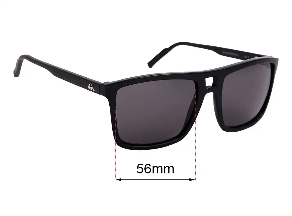 Sunglass Fix Replacement Lenses for Quiksilver Brigade - 56mm Wide Sunglass Fix Replacement Lenses for Quiksilver Brigade - 56mm Wide