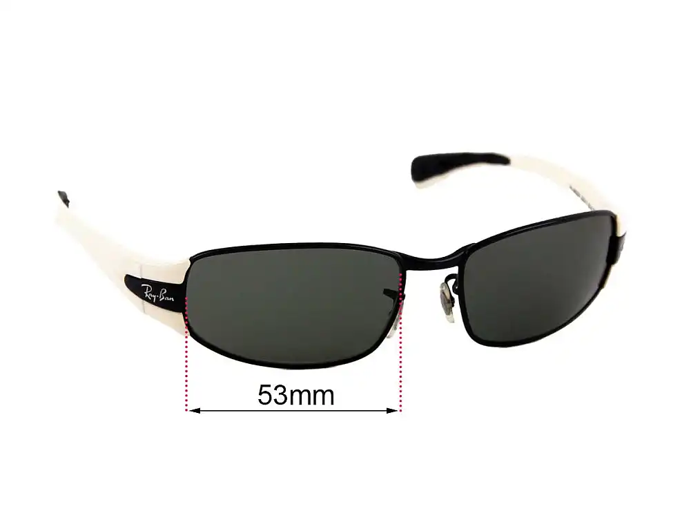 Sunglass Fix Replacement Lenses for Ray-Ban RJ9522S - 53mm Wide Sunglass Fix Replacement Lenses for Ray-Ban RJ9522S - 53mm Wide
