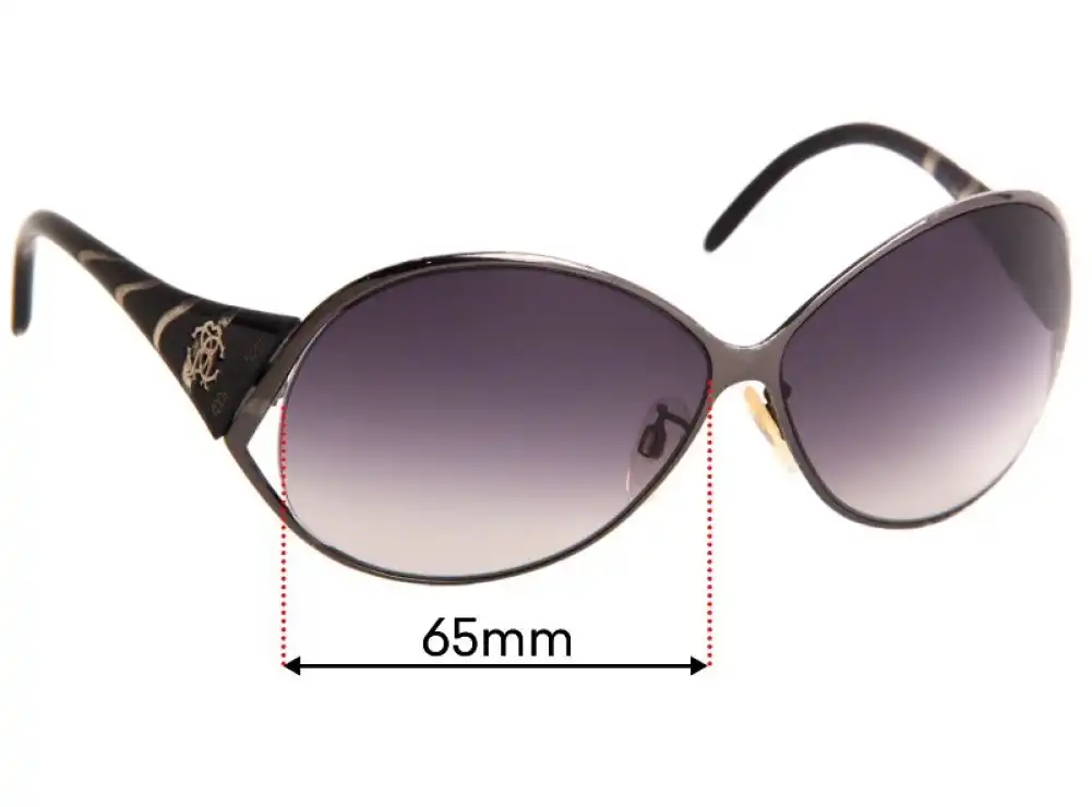Sunglass Fix Replacement Lenses for Roberto Cavalli Ore 333S - 65mm Wide Sunglass Fix Replacement Lenses for Roberto Cavalli Ore 333S - 65mm Wide