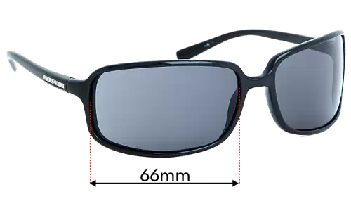 Sunglass Fix Replacement Lenses for Prada Unknown Model - 66mm Wide Prada Unknown Model Replacement Lenses 66mm wide