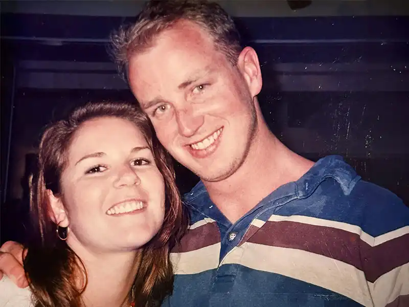 Craig and Lainie in the early days in Australia Craig and Lainie in the early days in Australia