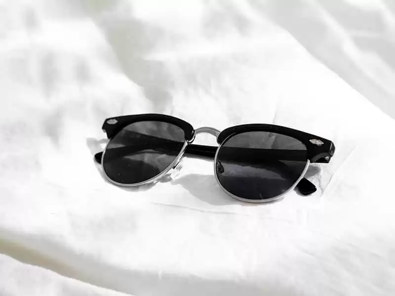 sunglasses with 100% UV protection