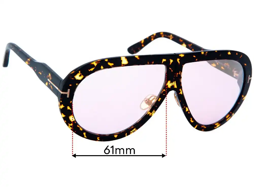Tom Ford Troy TF836 Replacement Lenses 61mm Tom Ford Troy TF836 Replacement Lenses 61mm