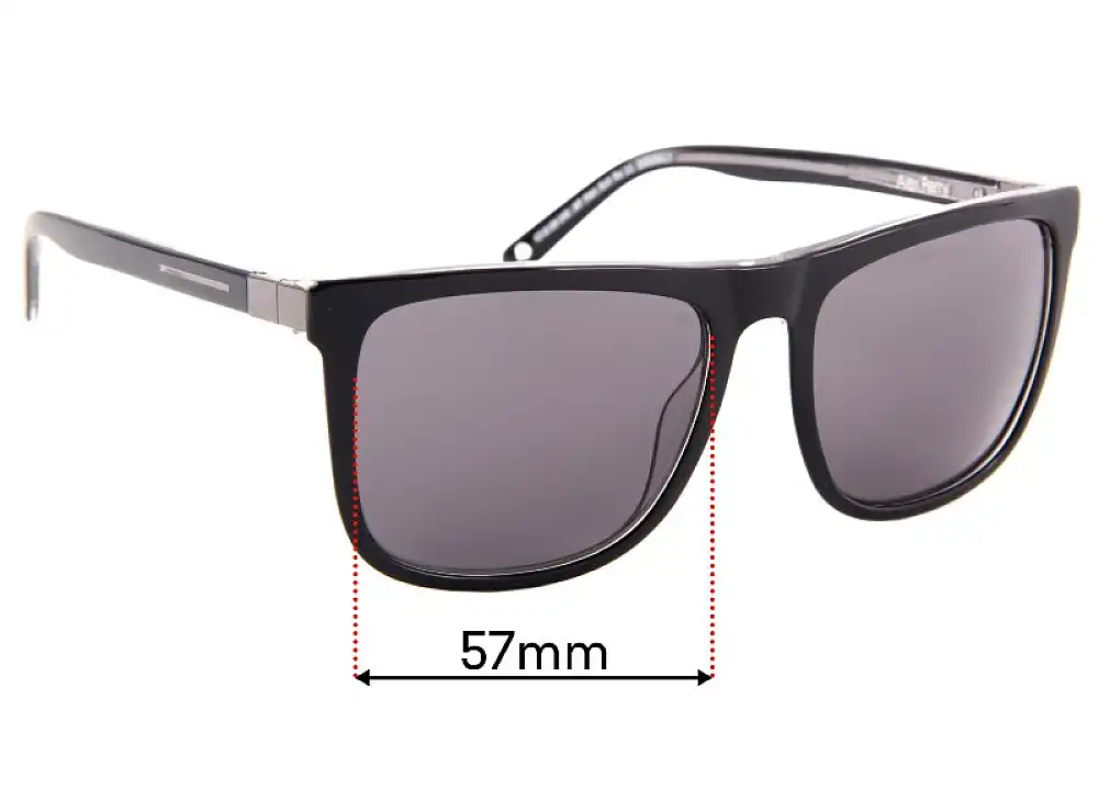 Sunglass Fix Ersatzgläser für Alex Perry AP Men Sun Rx 11 - 57mm Wide Sunglass Fix Ersatzgläser für Alex Perry AP Men Sun Rx 11 - 57mm Wide