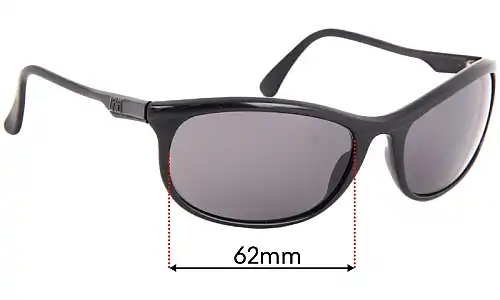 Sunglass Fix Ersatzgläser für Arnette Big Deal - 62mm Wide Arnette Big Deal Ersatzlinsen 62mm wide