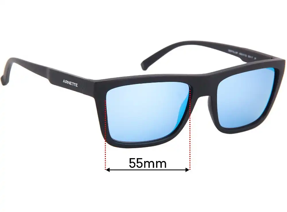 Sunglass Fix Ersatzgläser für Arnette Deep Ellum AN4262 - 55mm Wide Sunglass Fix Ersatzgläser für Arnette Deep Ellum AN4262 - 55mm Wide