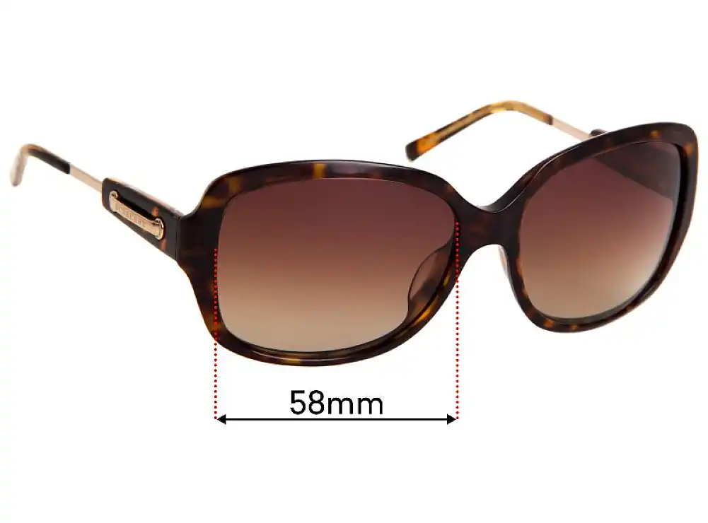 Sunglass Fix Ersatzgläser für Burberry B 4049 - 58mm Wide Sunglass Fix Ersatzgläser für Burberry B 4049 - 58mm Wide