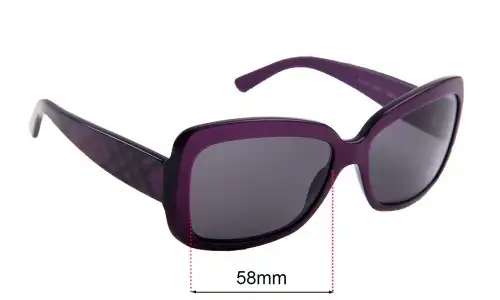 Sunglass Fix Ersatzgläser für Burberry B 4074 - 58mm Wide Sunglass Fix Ersatzgläser für Burberry B 4074 - 58mm Wide