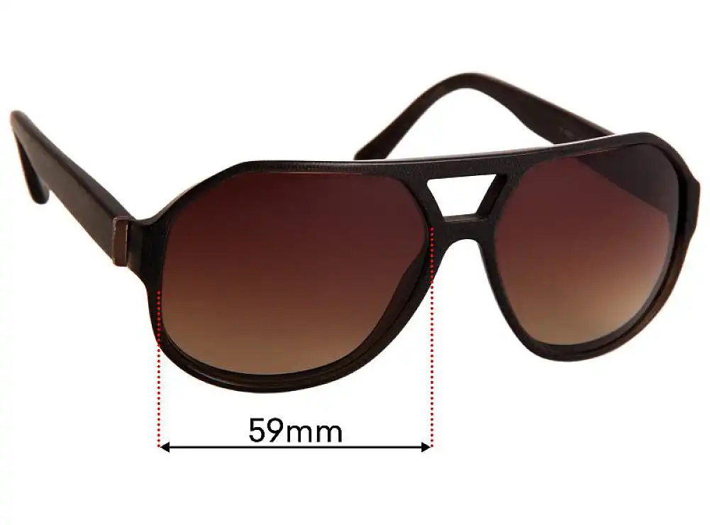 Sunglass Fix Ersatzgläser für Burberry B 4091 - 59mm Wide Sunglass Fix Ersatzgläser für Burberry B 4091 - 59mm Wide