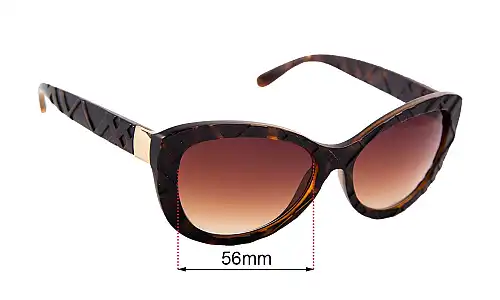 Sunglass Fix Ersatzgläser für Burberry B 4217 - 56mm Wide Sunglass Fix Ersatzgläser für Burberry B 4217 - 56mm Wide