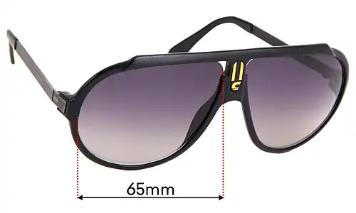 Sunglass Fix Ersatzgläser für Carrera 5512 - 65mm Wide Carrera 5512 Ersatzlinsen 65mm wide