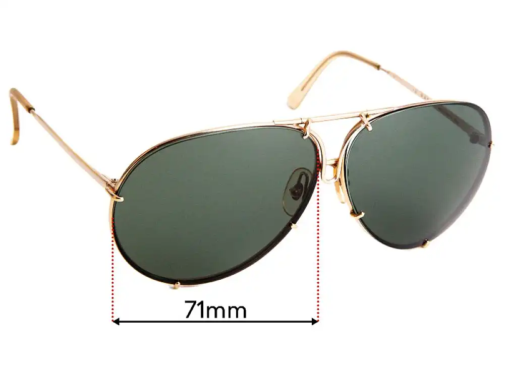 Sunglass Fix Ersatzgläser für Carrera 5621 - 71mm Wide Sunglass Fix Ersatzgläser für Carrera 5621 - 71mm Wide