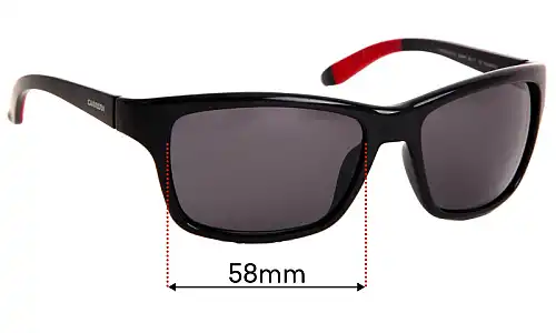 Sunglass Fix Ersatzgläser für Carrera 8013/S - 58mm Wide Sunglass Fix Ersatzgläser für Carrera 8013/S - 58mm Wide
