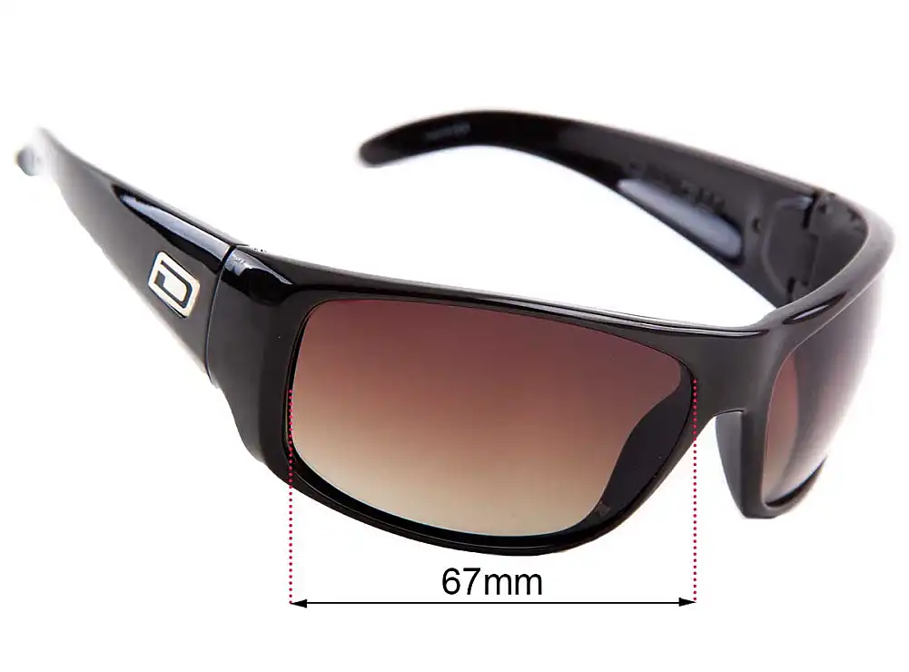 Sunglass Fix Ersatzgläser für Dirty Dog Beat 53309 - 67mm Wide Sunglass Fix Ersatzgläser für Dirty Dog Beat 53309 - 67mm Wide