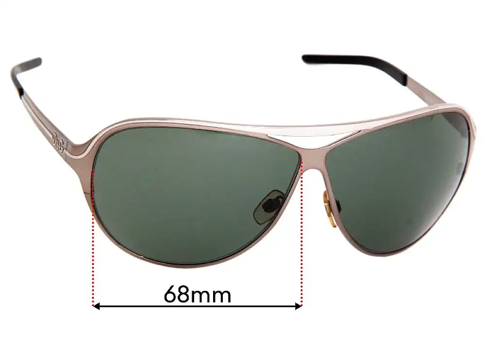 Sunglass Fix Ersatzgläser für Dolce & Gabbana DG6003 - 68mm Wide Sunglass Fix Ersatzgläser für Dolce & Gabbana DG6003 - 68mm Wide