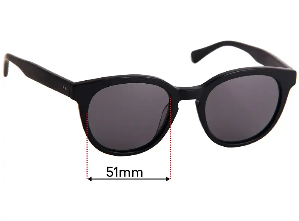 Sunglass Fix Ersatzgläser für Epokhe Anteka 2.0 - 51mm Wide Sunglass Fix Ersatzgläser für Epokhe Anteka 2.0 - 51mm Wide