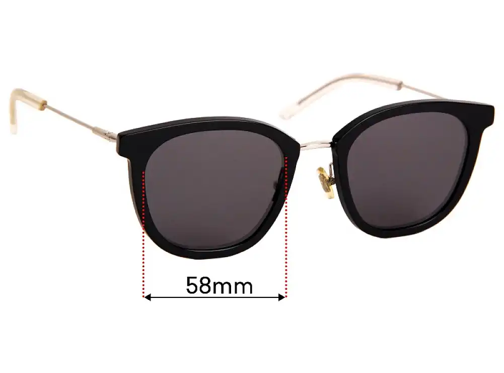 Sunglass Fix Ersatzgläser für Gentle Monster Pixx - 58mm Wide Sunglass Fix Ersatzgläser für Gentle Monster Pixx - 58mm Wide