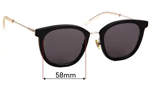 Sunglass Fix Ersatzgläser für Gentle Monster Pixx - 58mm Wide Sunglass Fix Ersatzgläser für Gentle Monster Pixx - 58mm Wide