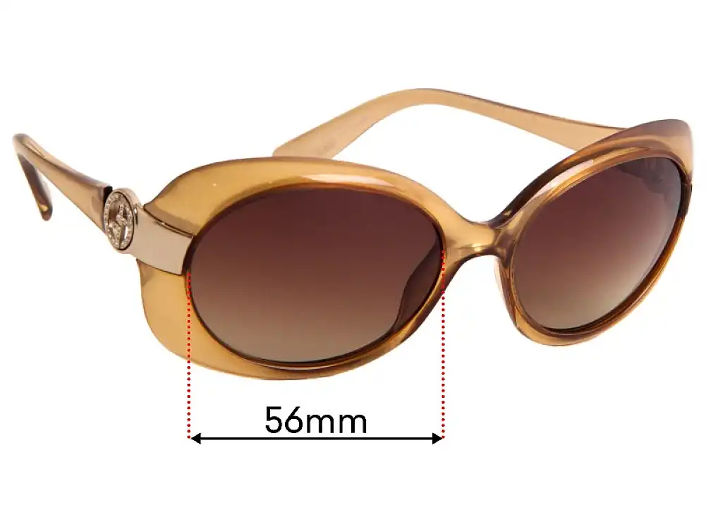 Sunglass Fix Ersatzgläser für Giorgio Armani GA 559/s - 56mm Wide Sunglass Fix Ersatzgläser für Giorgio Armani GA 559/s - 56mm Wide
