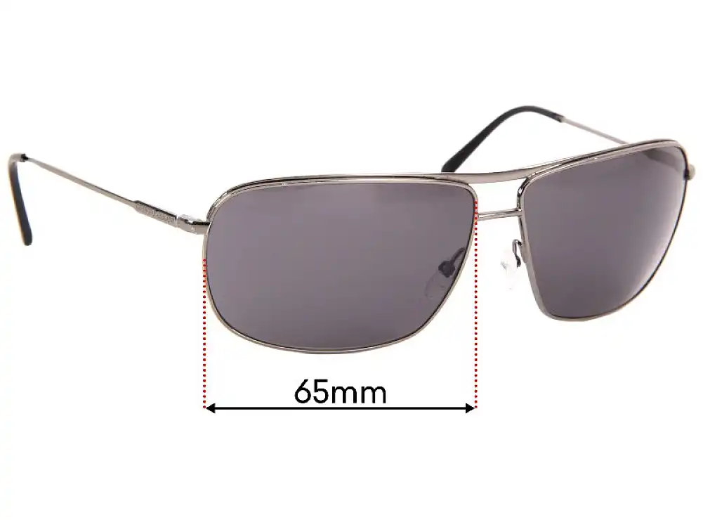Sunglass Fix Ersatzgläser für Giorgio Armani GA 838/S - 65mm Wide Sunglass Fix Ersatzgläser für Giorgio Armani GA 838/S - 65mm Wide
