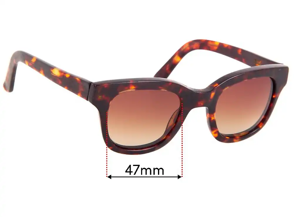 Sunglass Fix Ersatzgläser für Graz K.M.C - 47mm Wide Sunglass Fix Ersatzgläser für Graz K.M.C - 47mm Wide
