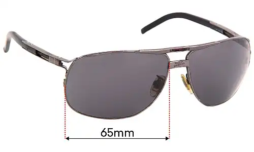 Sunglass Fix Ersatzgläser für Jean Paul Gaultier SJP040 - 65mm Wide Sunglass Fix Ersatzgläser für Jean Paul Gaultier SJP040 - 65mm Wide