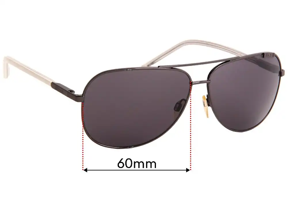Sunglass Fix Ersatzgläser für Just Cavalli JC155S - 60mm Wide Sunglass Fix Ersatzgläser für Just Cavalli JC155S - 60mm Wide
