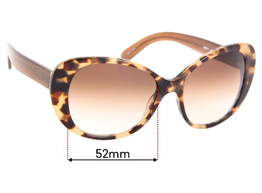 Sunglass Fix Ersatzgläser für Kate Spade Emery/S - 52mm Wide Sunglass Fix Ersatzgläser für Kate Spade Emery/S - 52mm Wide